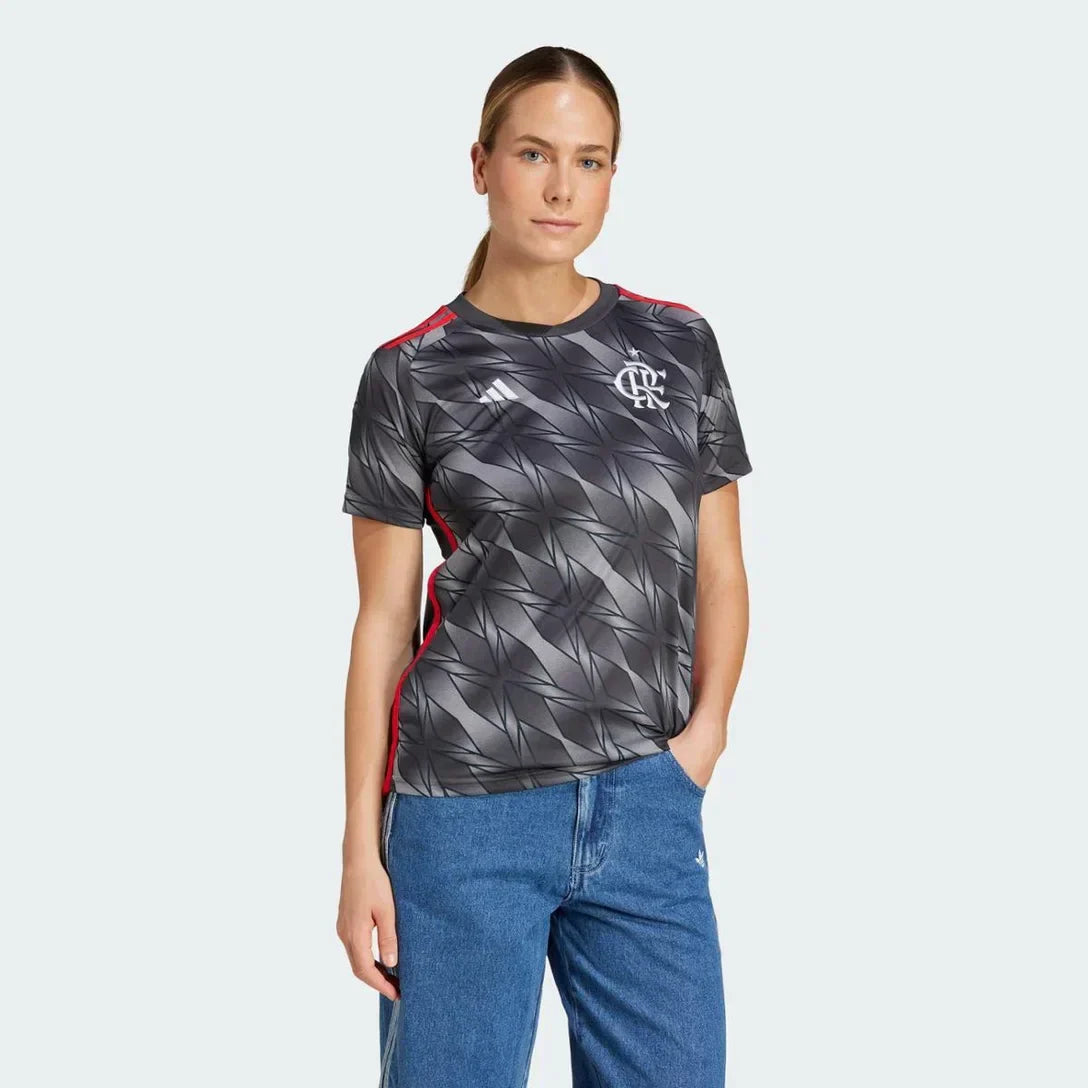 Camisa Feminina Flamengo III 24/25 Adidas - foto 3