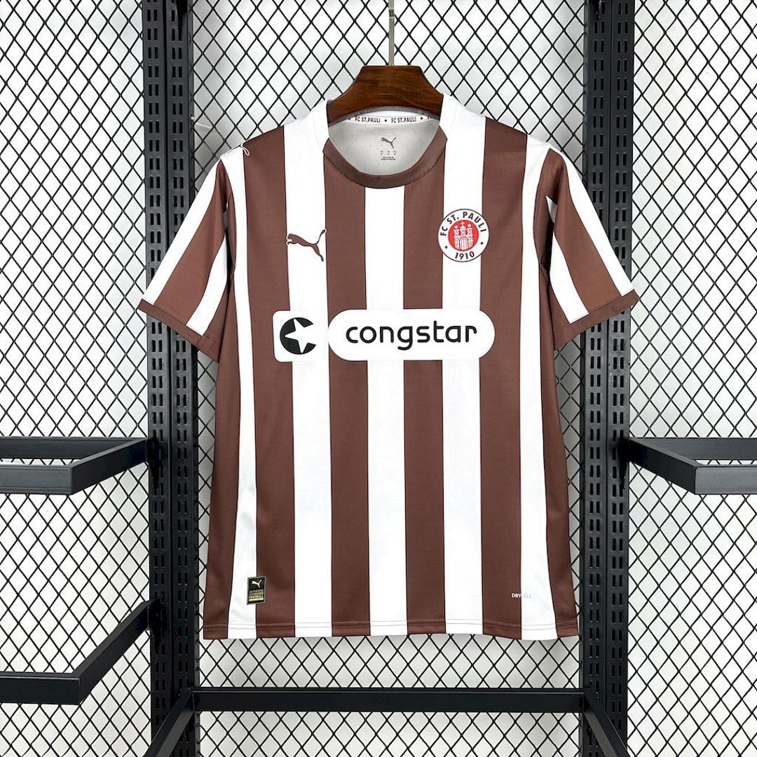 Camisa FC St. Pauli I 2025/26 - Torcedor