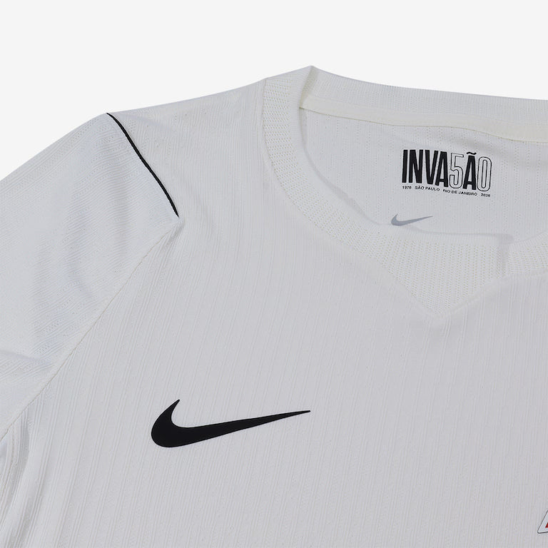 Camisa Corinthians I 2026/27 Branca Jogador - detalhes de acabamento 4