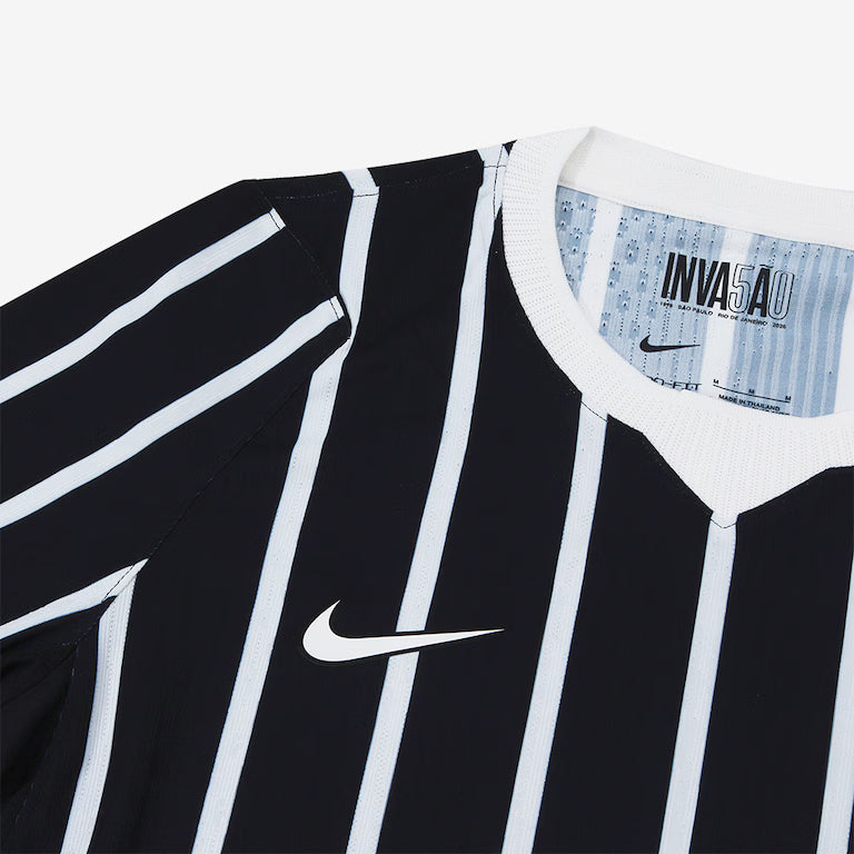 Camisa Corinthians II 2026/27 Preta Jogador - detalhes de acabamento 4