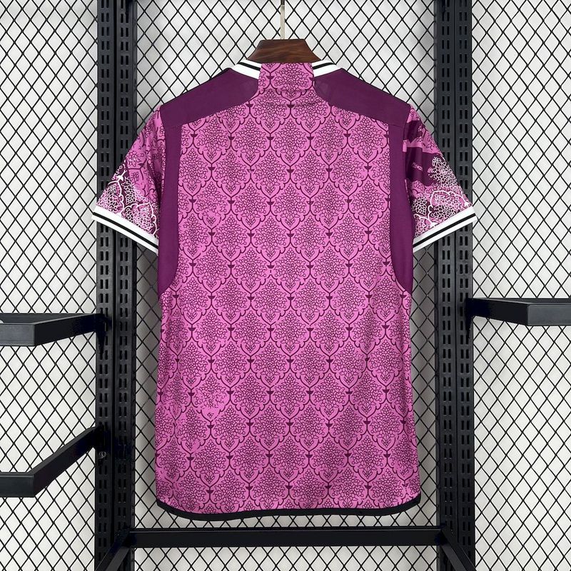 Camisa Real Madrid Pastel 2024/25 Roxa - Torcedor
