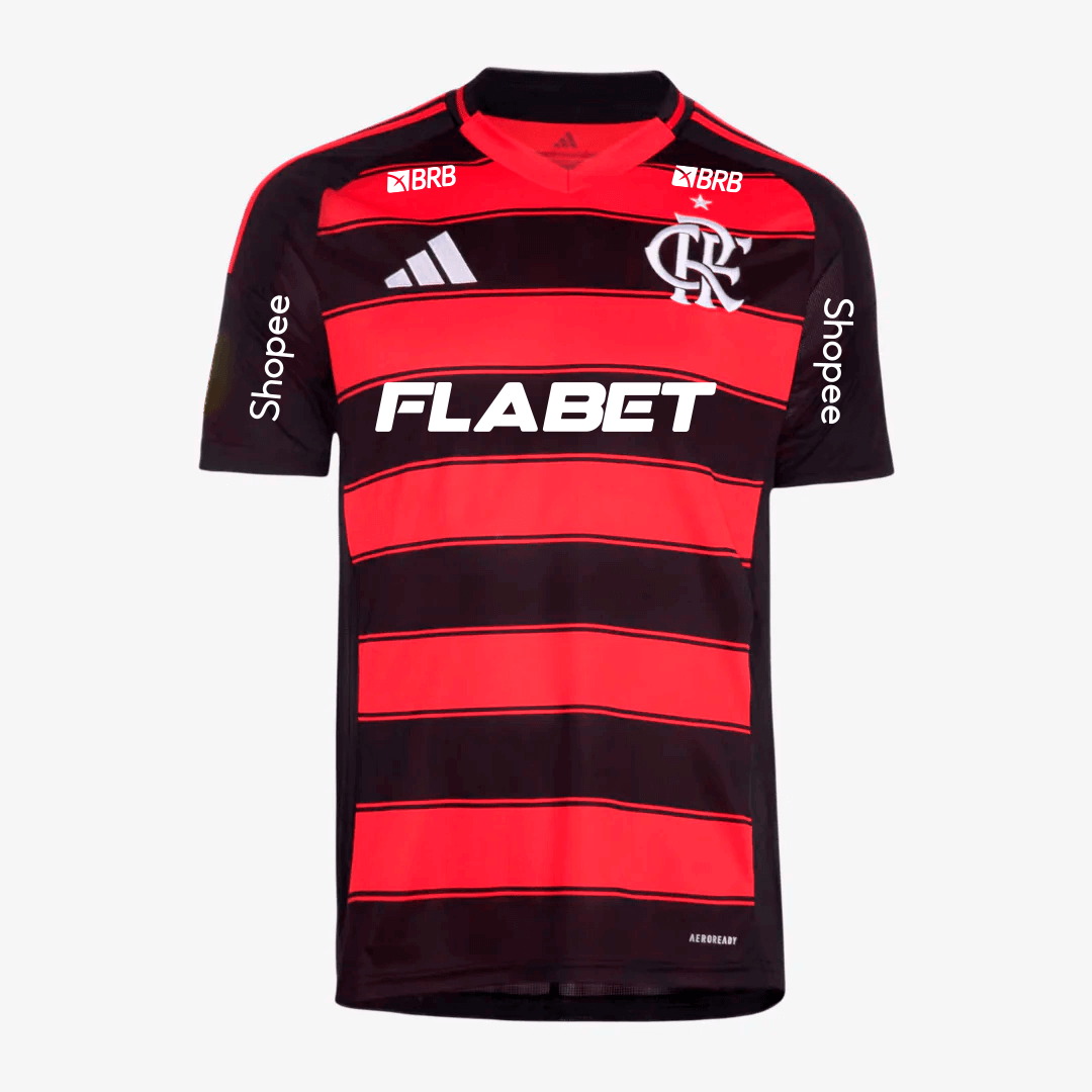 Camisa Adidas Flamengo 2025/26 I Com Patrocínios - Oliver Company