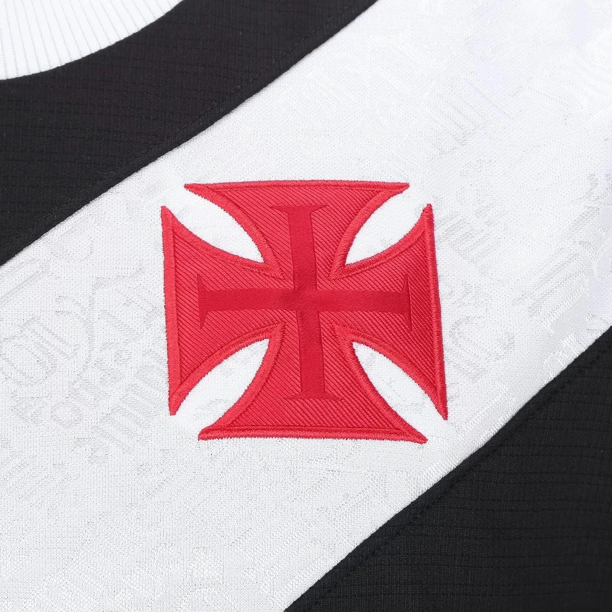 Camisa Vasco Valeu Roberto I 2024/25 Preta e Branca - Torcedor