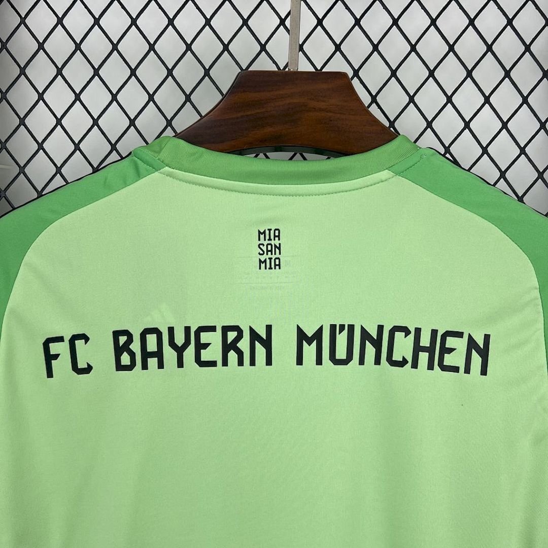 Camisa Bayern de Munique Goleiro 2025/26 Verde - Torcedor