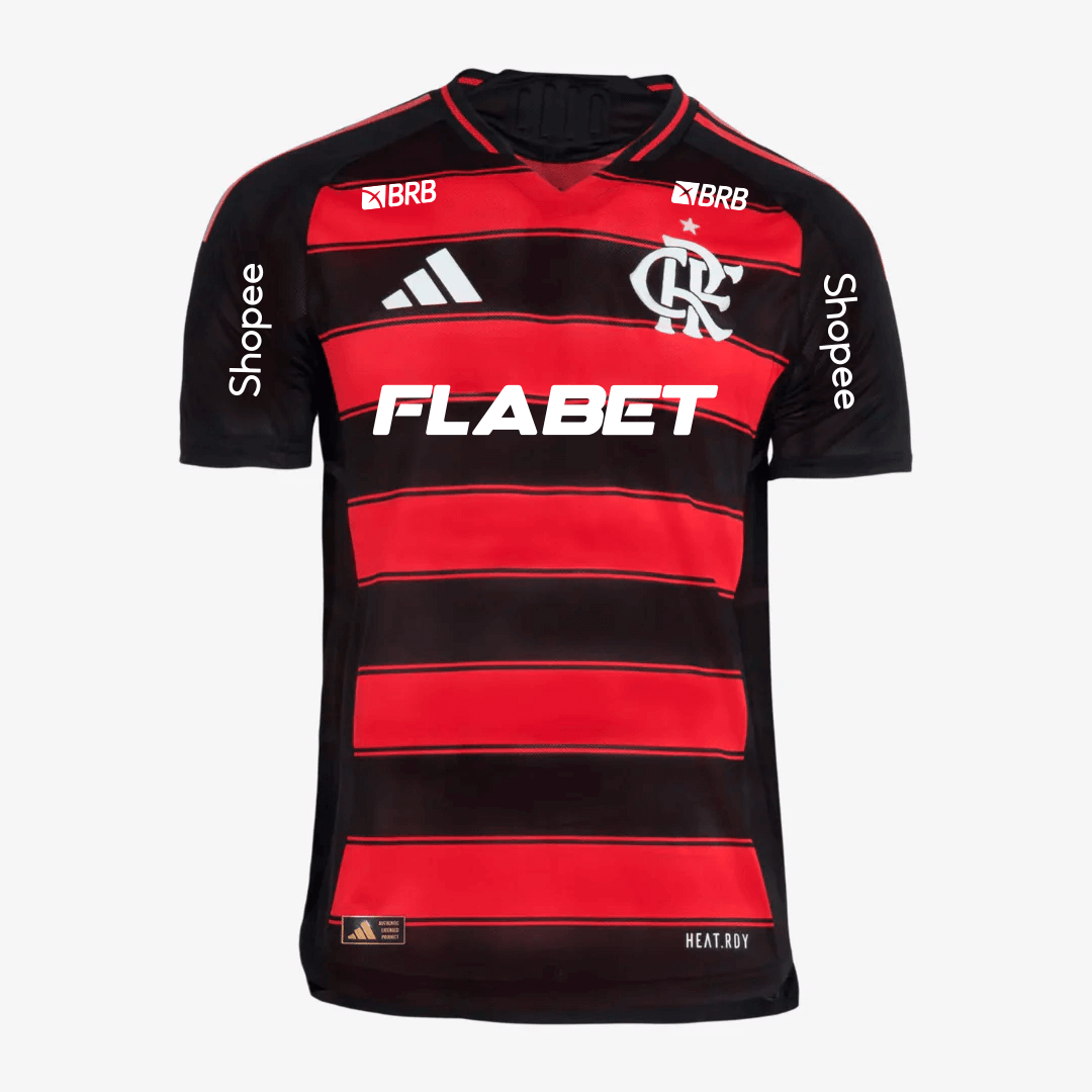 Camisa Adidas Flamengo 2025/26 I Jogador Com Patrocínios - Oliver Company