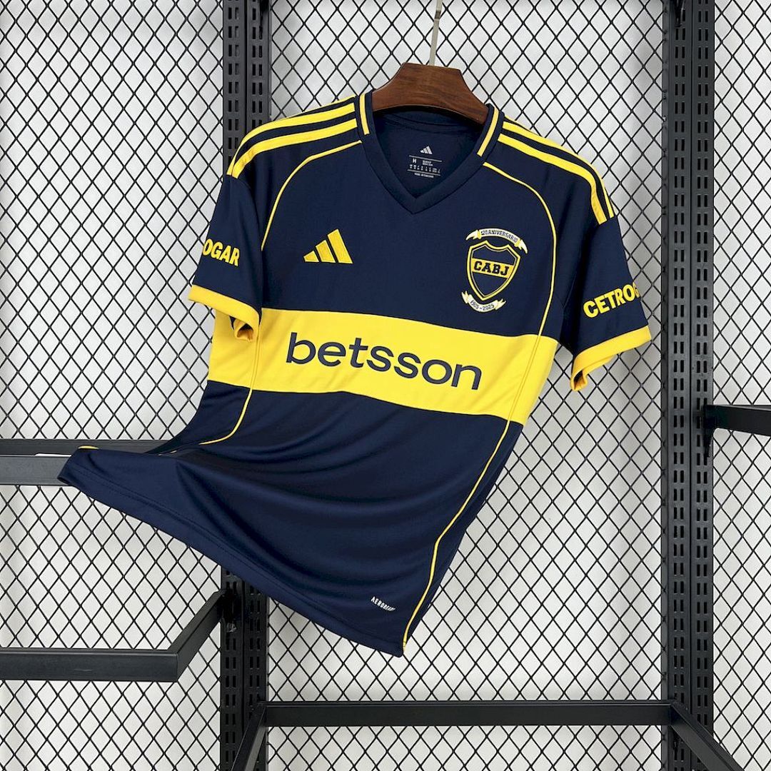 Camisa Boca Juniors Edição 120 Anos 2025/26 - Torcedor