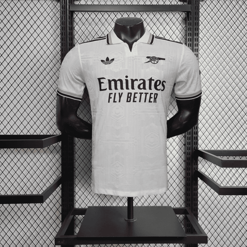 Camisa Arsenal III 2025/26 Branca - Jogador