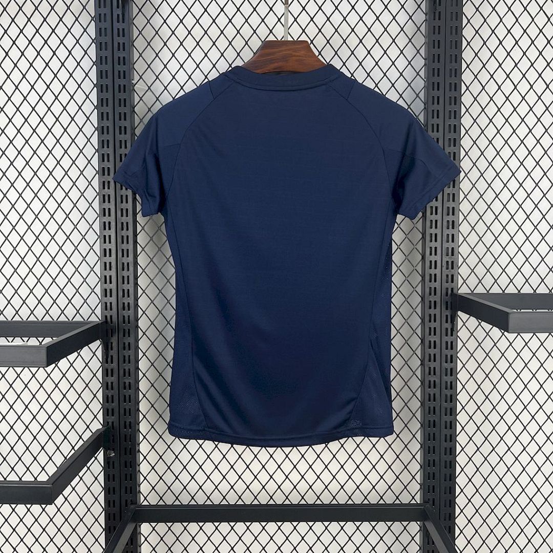 Camisa Flamengo Wear Treino 2025/26 Azul Escuro Feminina - Torcedor