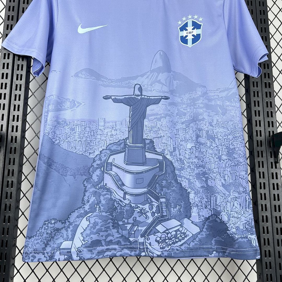 Camisa Brasil 2025/26 Lilás - Torcedor