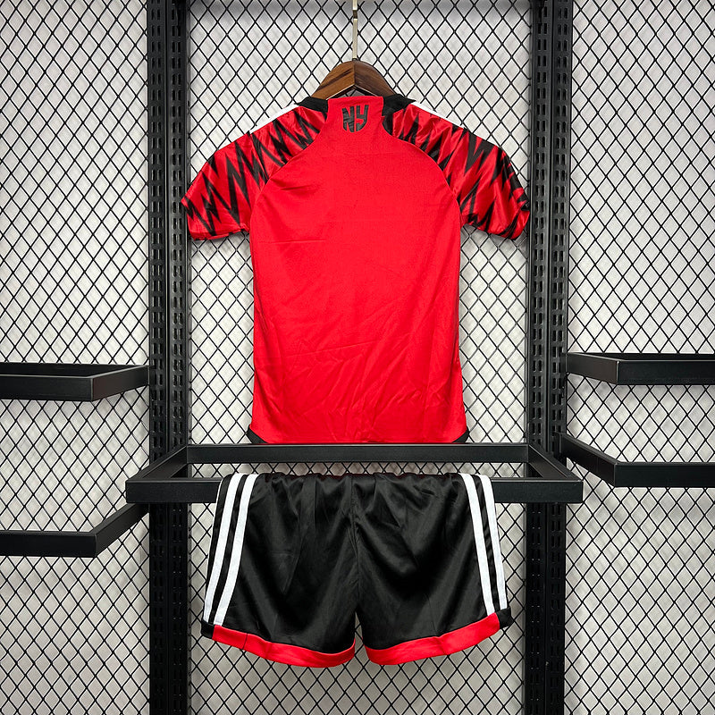 Kit Infantil New York Bulls II 2024/25 Vermelha