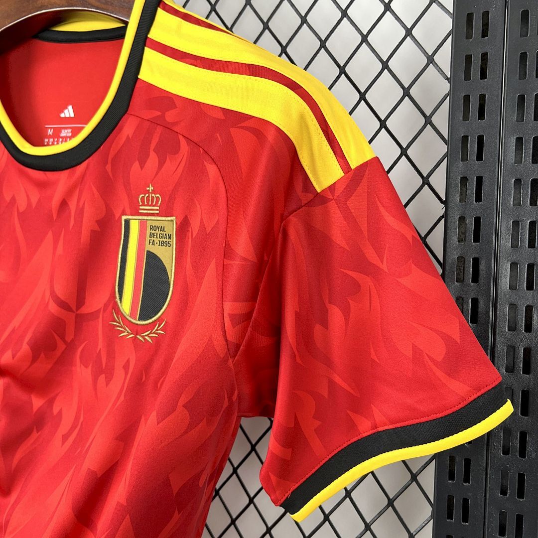 Camisa Bélgica I 2026 - Torcedor