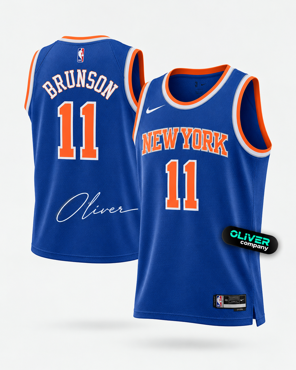 Regata NBA New York Knicks Azul Masculina