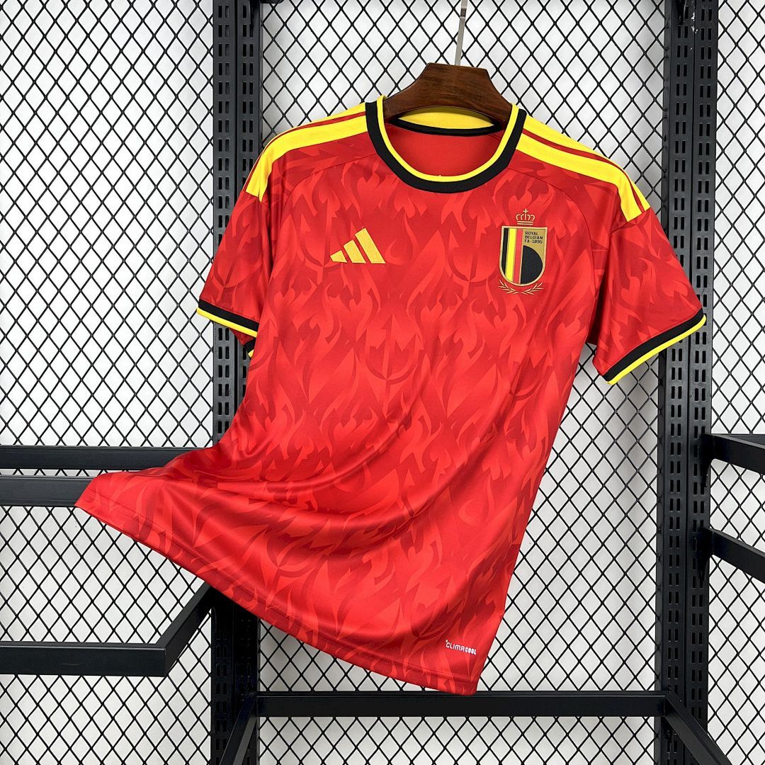 Camisa Bélgica I 2026 - Torcedor