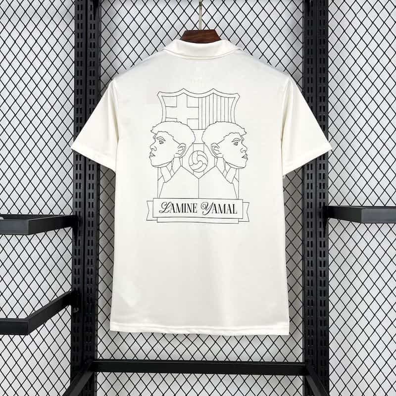 Camisa Barcelona LAMINE YAMAL 304' Edição Especial 2024/25 - Torcedor