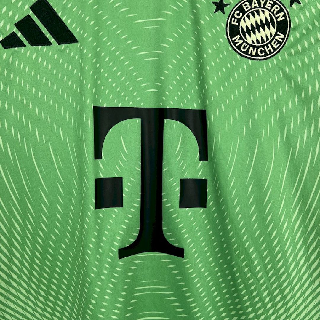 Camisa Bayern de Munique Goleiro 2025/26 Verde - Torcedor