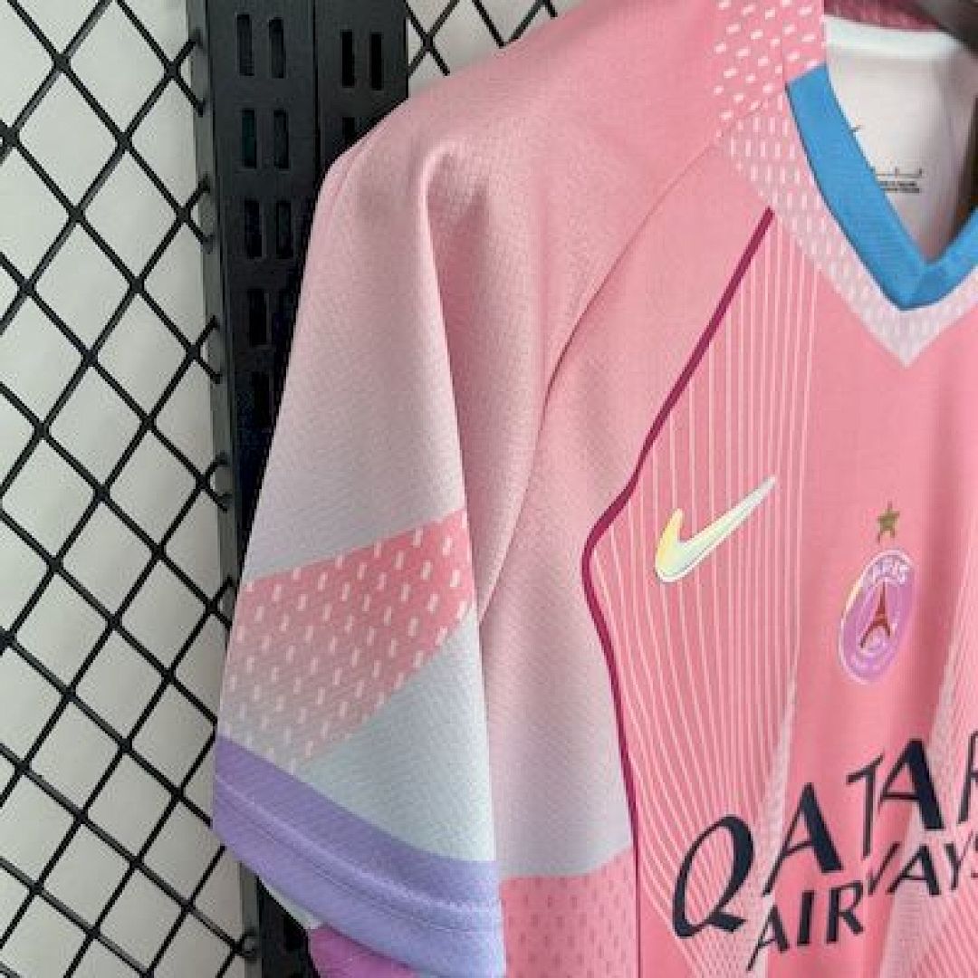 Camisa PSG Edição Especial 2025/26 Rosa - Torcedor