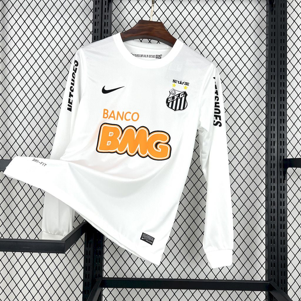 Camisa Retrô Santos I 2011/12 Manga Longa