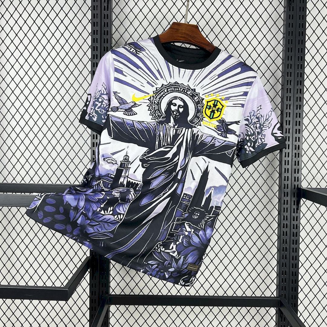 Camisa Brasil Dark 2025/26 Roxa - Torcedor