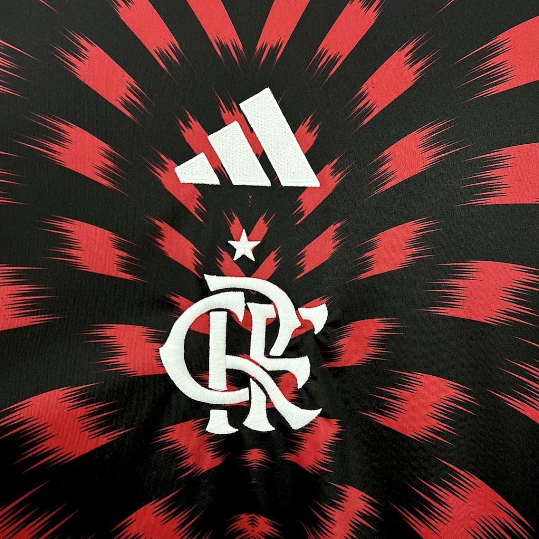 Camisa Flamengo Pré-Jogo 2025/26 - Torcedor