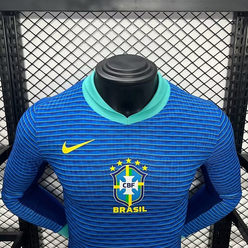 Camisa Brasil Versi II 2024/25 Manga Longa - Jogador