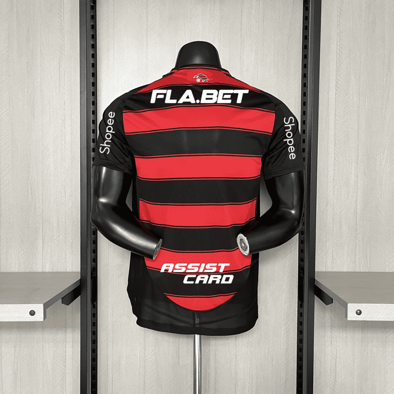 Camisa Flamengo Todos os Patrocinadores I 2025/26 - Jogador