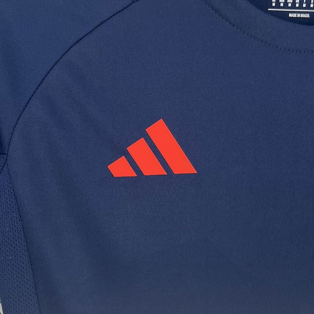 Camisa Flamengo Wear Treino 2025/26 Azul Escuro Feminina - Torcedor