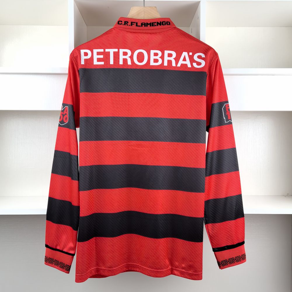 Camisa Flamengo Retrô 1994 Manga Longa - foto 2