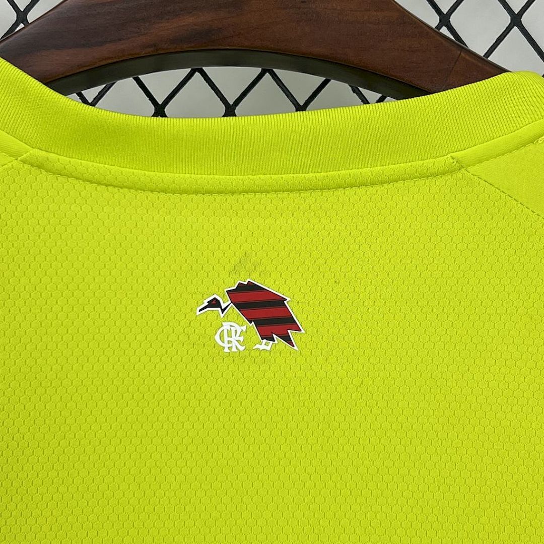 Camisa Flamengo Goleiro 2025/26 Amarela - Torcedor