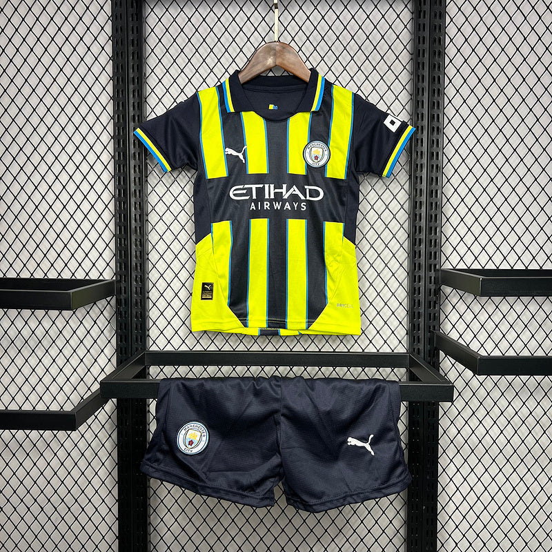 Kit Infantil Manchester City II 2024/25