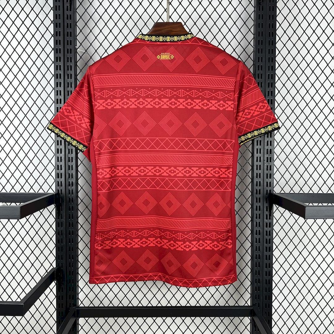 Camisa Brasil Jordan Edição Especial 2025/26 Vermelha - Torcedor