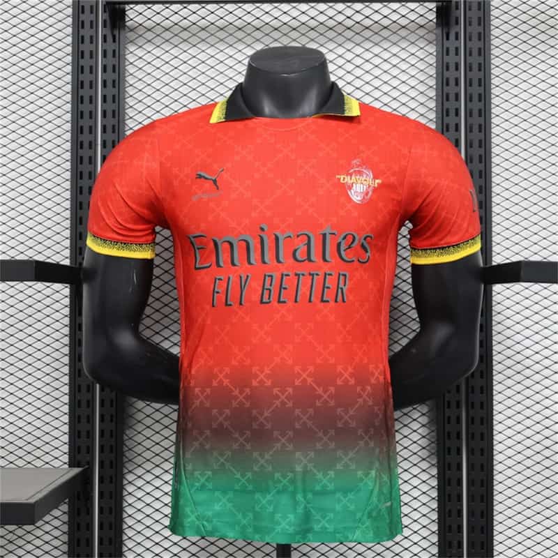 Camisa Milan Edição Comemorativa 2025/26 - Jogador