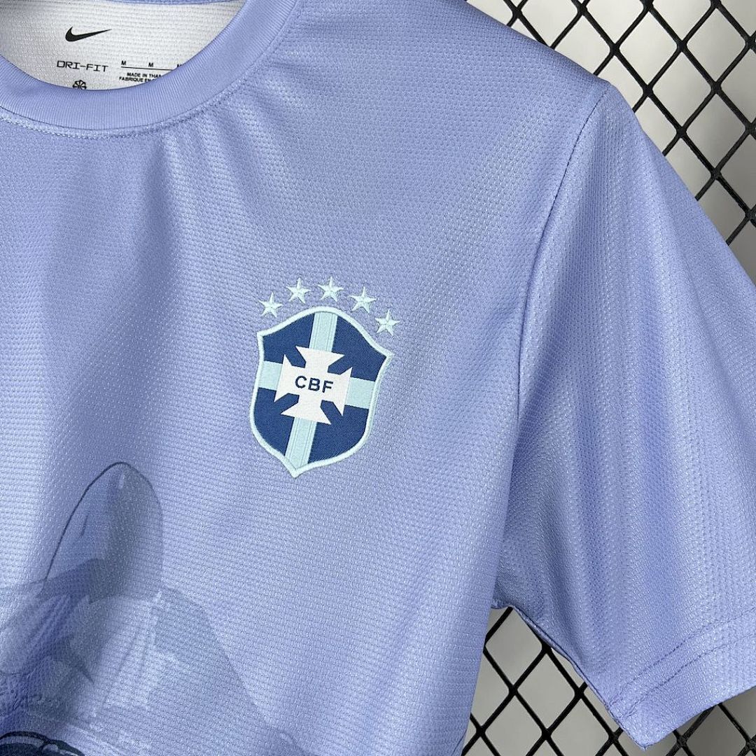 Camisa Brasil 2025/26 Lilás - Torcedor