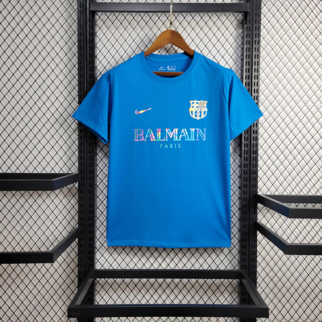 Camisa Barcelona x Balmain 24/25 s/n° Torcedor Azul