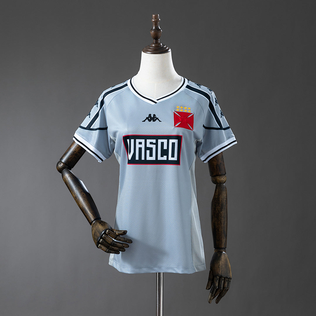 Camisa Vasco da Gama 2025/26 Cinza Feminina - Torcedor - Oliver Company