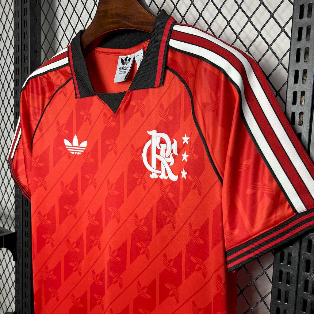 Camisa Flamengo Lifestyle 24/25 Vermelha - foto 2