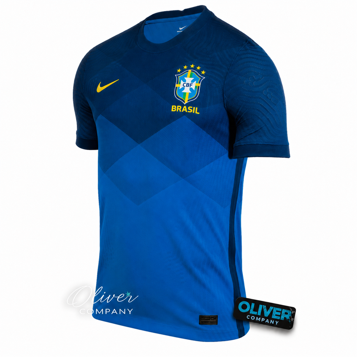 Camisa Seleção Brasil II 21/22 Nike - Azul