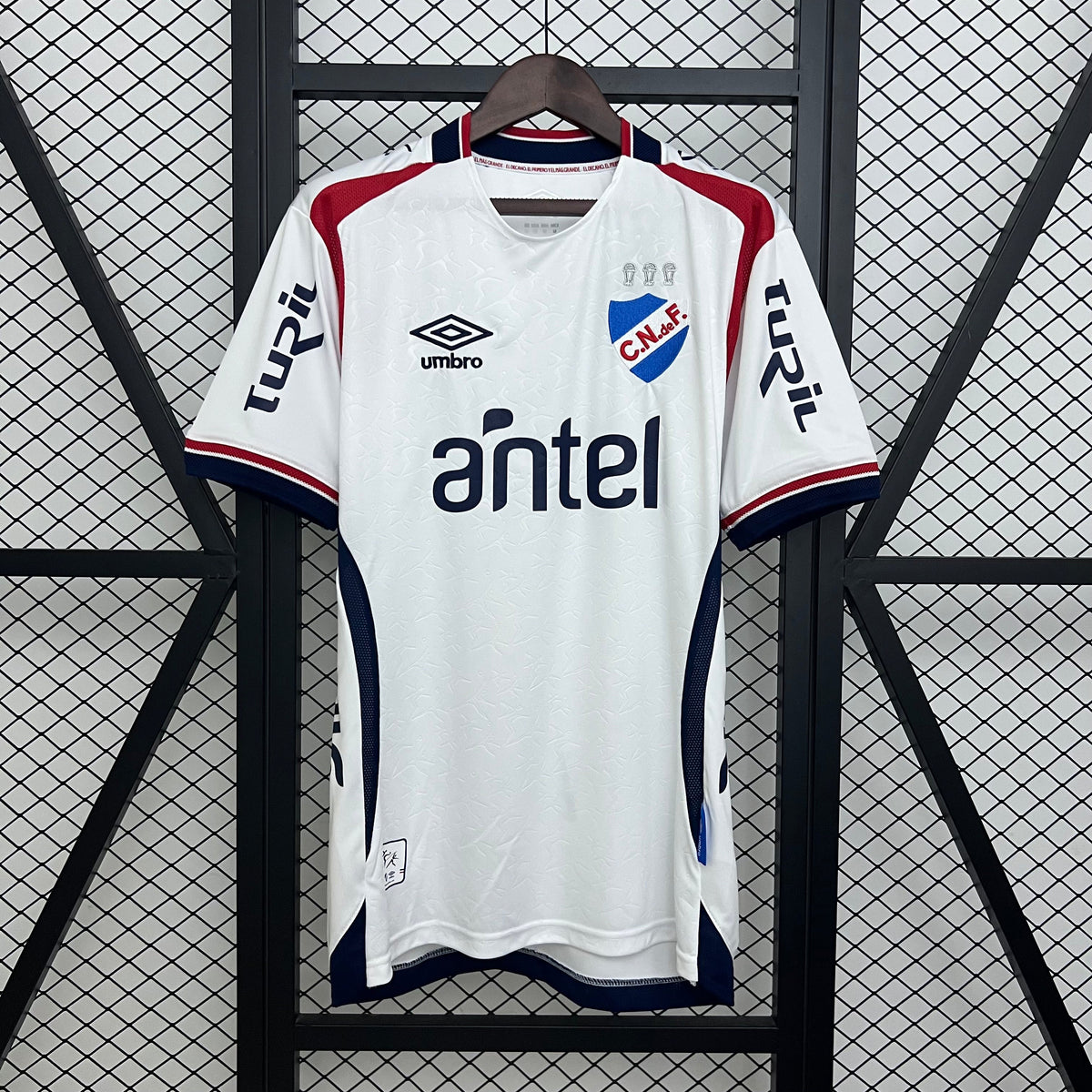 Camisa Nacional do Urugai 25/26 Branco - All Sponsors
