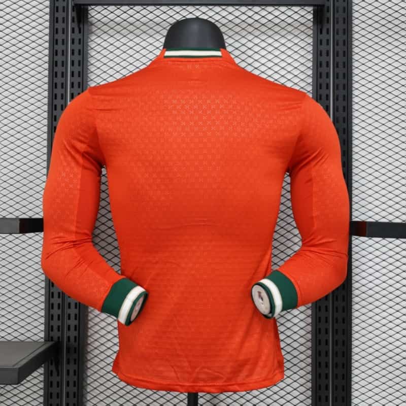 Camisa Portugal I 2025/26 Manga Longa - Jogador