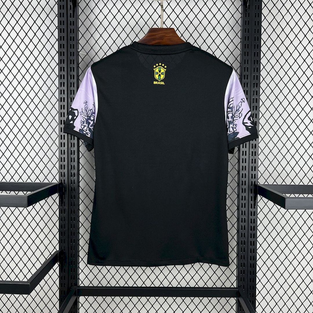 Camisa Brasil Dark 2025/26 Roxa - Torcedor