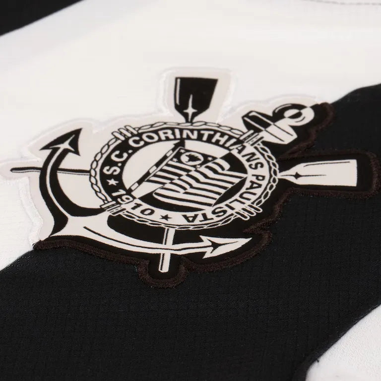 Camisa Corinthians Preta Branca #Memphis94 III 2024/25 - Torcedor