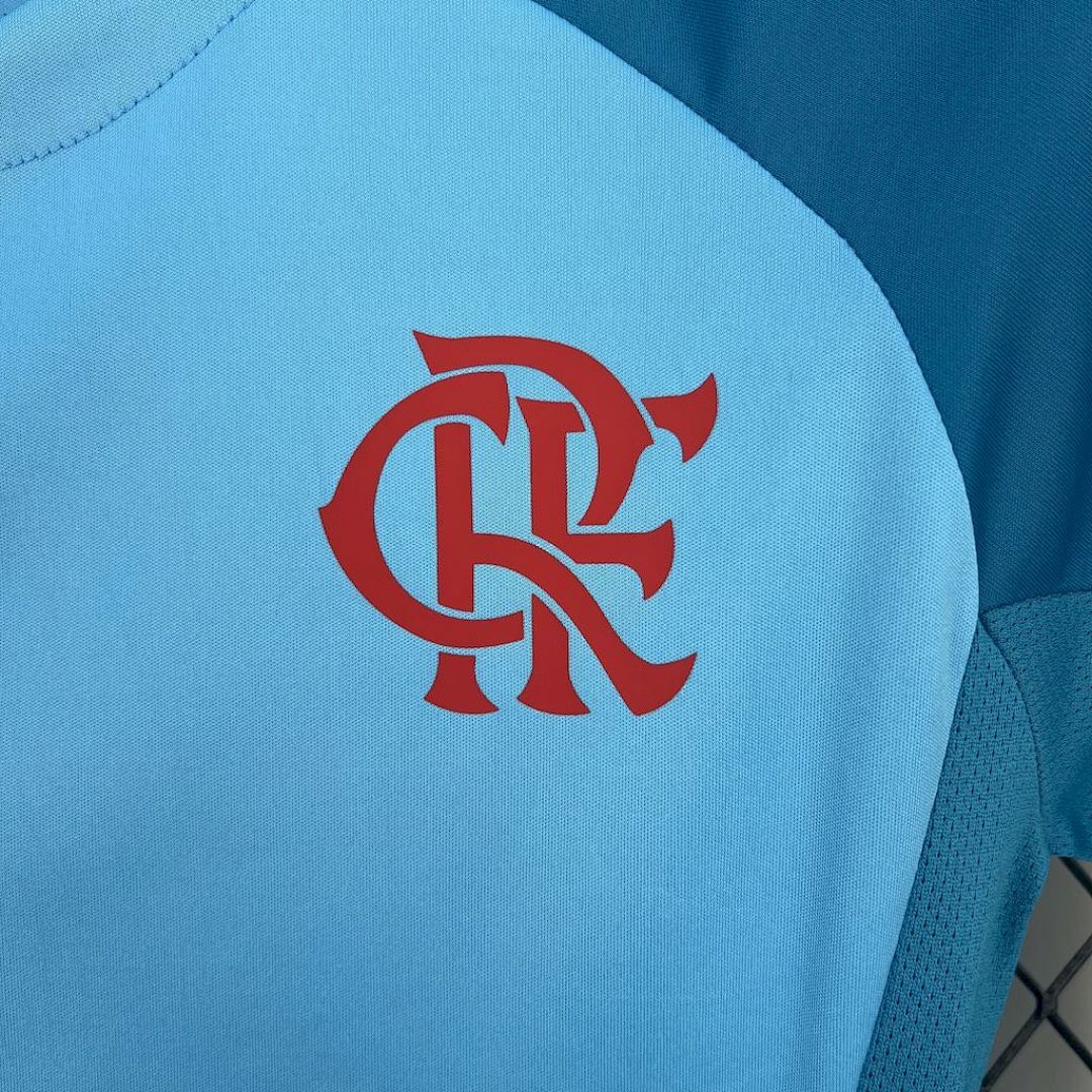 Camisa Flamengo Pré-Jogo Treino 2025/26 Feminina - Torcedor