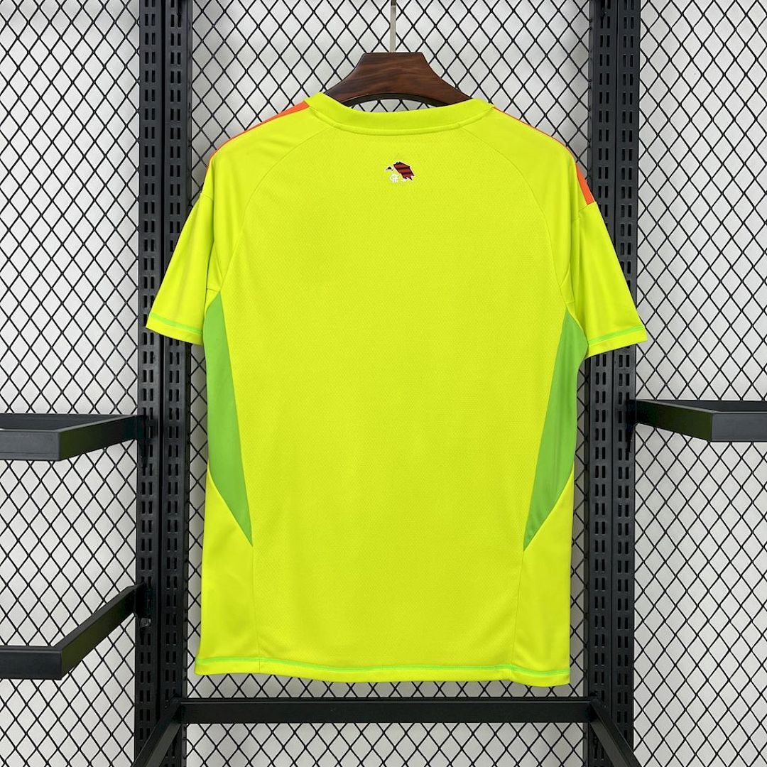 Camisa Flamengo Goleiro 2025/26 Amarela - Torcedor