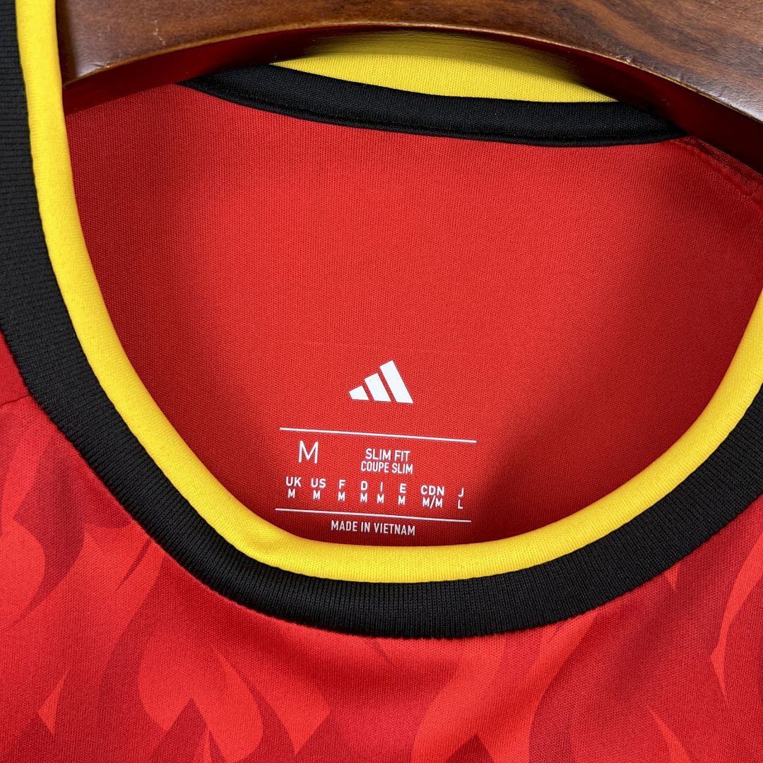 Camisa Bélgica I 2026 - Torcedor