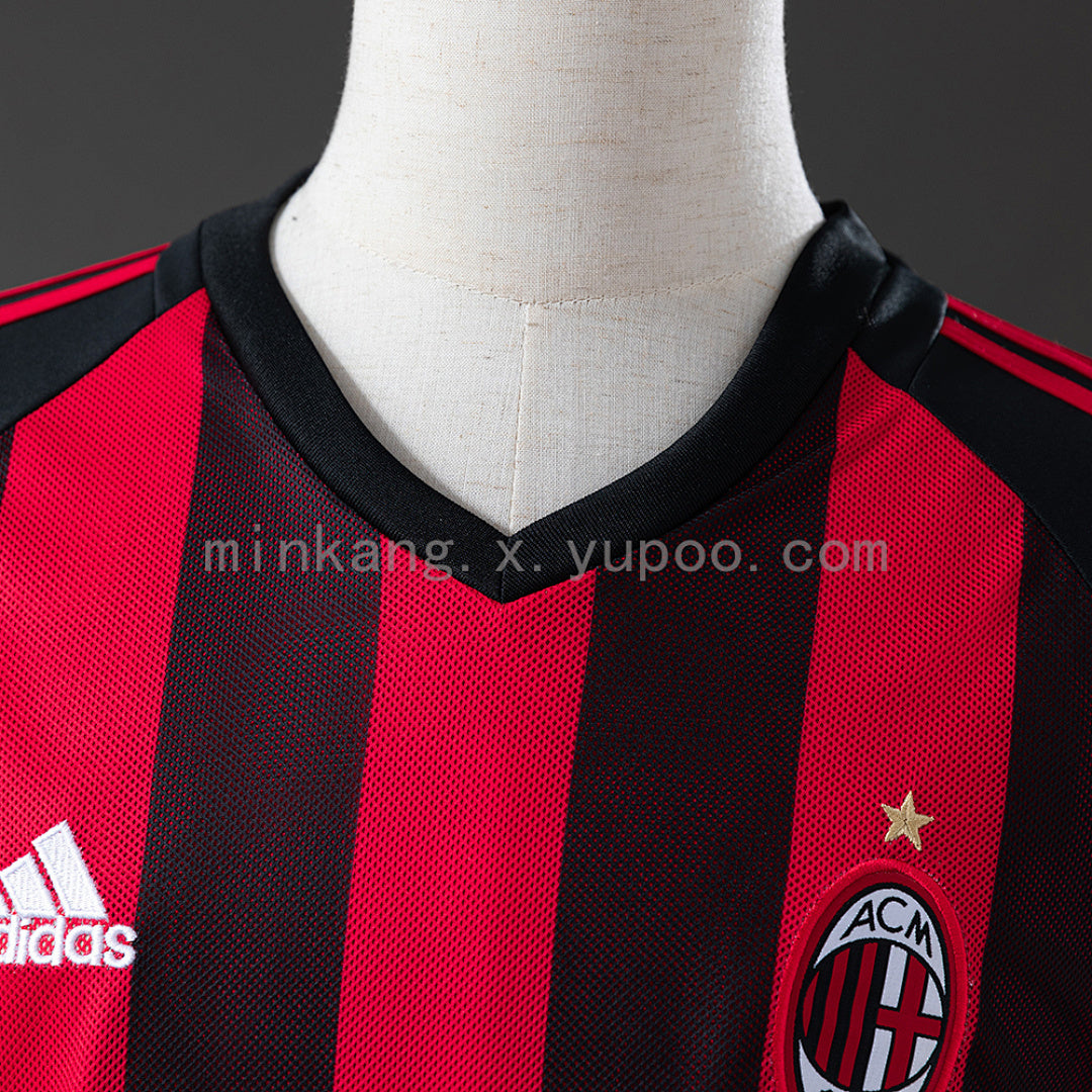 Camisa Retrô Milan I 2002/03