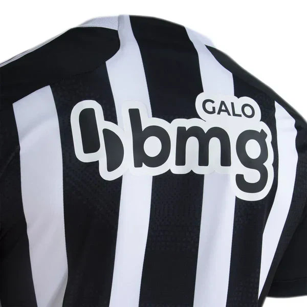 Camisa Atlético Mineiro I 2024/25 Preta e Branca - Torcedor