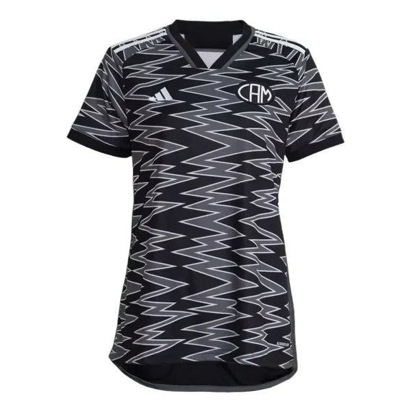 Camisa Atlético Mineiro III 2024/25 Preta Feminina - Torcedor