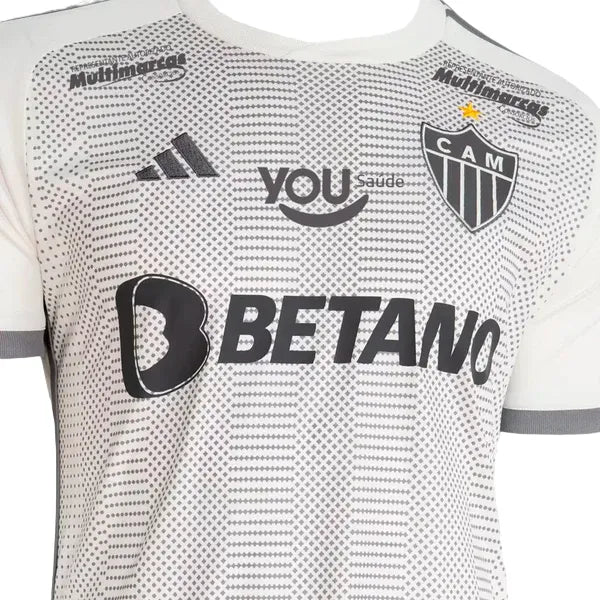 Camisa Atlético Mineiro Branca C/ Patrocínio II 2024/25 - Torcedor