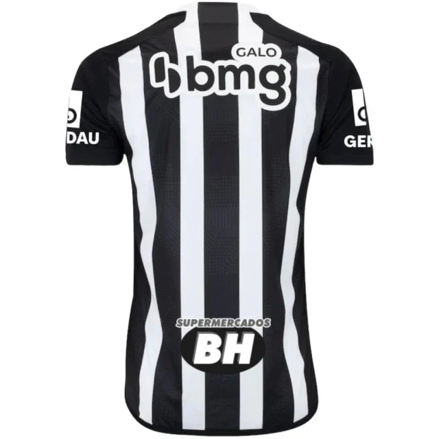 Camisa Atlético Mineiro Preta Branca C/ Patrocínio I 2024/25 - Torcedor - foto 2