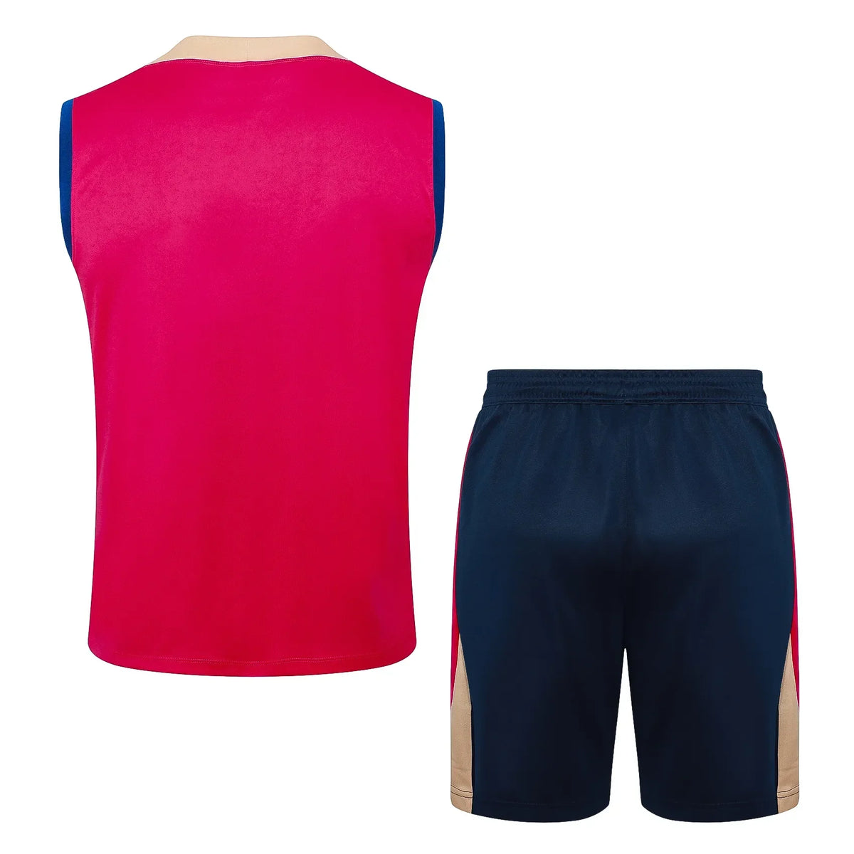 Conjunto Barcelona Treino Regata 24/25 - Rosa