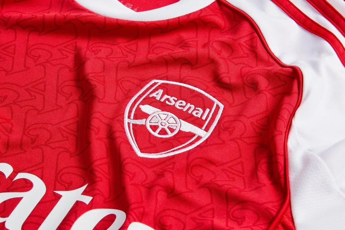 Camisa Arsenal I 2025/26 Vermelha - Torcedor
